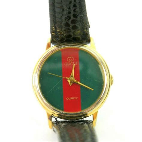 gucci watch red green big face|gucci g chrono watch black.